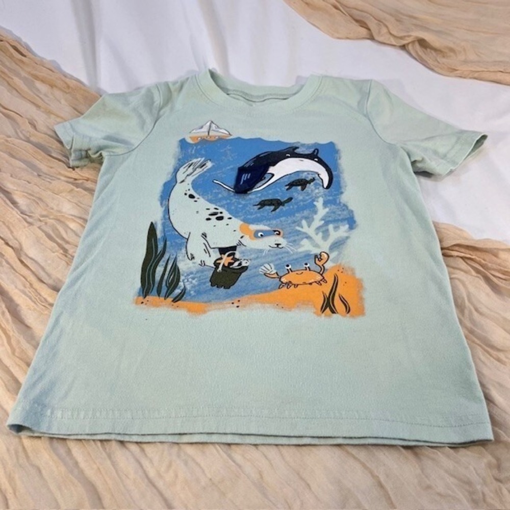Carters Unisex Sea Life Themed Tee Size‎ 5T